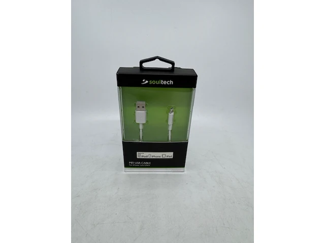 Ca. 42x laadsnoer soultech, dk016b, wit - afbeelding 3 van  4