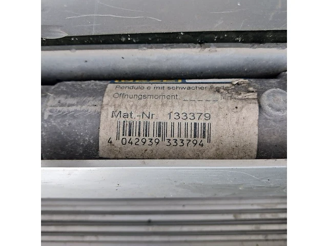 Ca. 42x (ns materiaal) glazen treincoupé deur - afbeelding 2 van  12