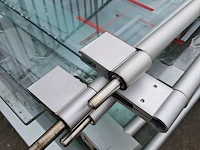Ca. 42x (ns materiaal) glazen treincoupé deur - afbeelding 9 van  12
