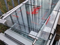 Ca. 42x (ns materiaal) glazen treincoupé deur - afbeelding 11 van  12