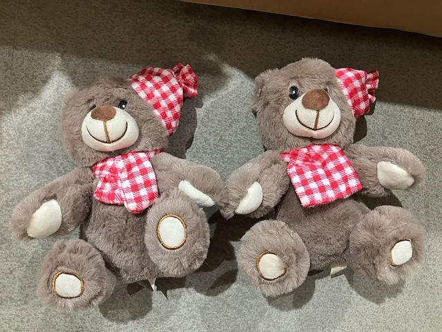 Ca. 42x teddybeer met muts en sjaal - afbeelding 4 van  4