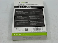 Ca. 43x usb auto snel lader type c soultech, sc345b - afbeelding 2 van  4