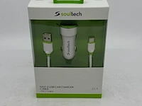 Ca. 43x usb auto snel lader type c soultech, sc345b - afbeelding 3 van  4