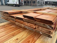 Ca. 44x douglas zweeds rabat, 9x182mm, lengte 300cm - afbeelding 3 van  3