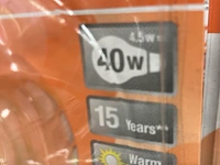 Ca. 44x osram ledlampen 40 watt helder dimbaar - afbeelding 4 van  4