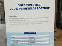 Ca. 44x postuur corrector, rugbrace, houding corrector, nuvano - afbeelding 2 van  3