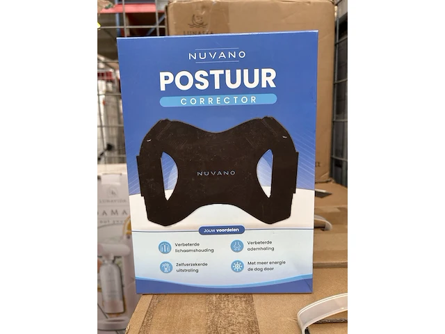 Ca. 44x postuur corrector, rugbrace, houding corrector, nuvano - afbeelding 1 van  3