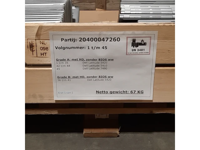 Ca. 45x laptop, dell, o.a. latitude 5420 - afbeelding 11 van  11