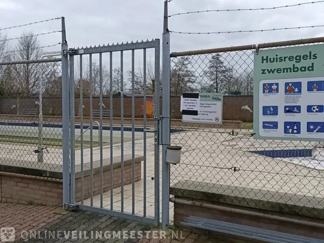 Ca. 46 meter hekwerk met toegangs deur abc hekwerk - afbeelding 1 van  11