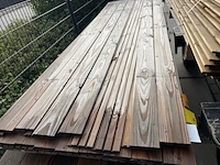 Ca. 46x douglas design/triple/deens profiel, 22x142mm, lengte 300cm - afbeelding 1 van  3