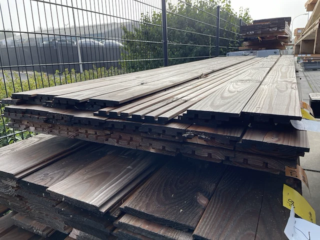 Ca. 46x douglas design/triple/deens profiel, 22x142mm, lengte 300cm - afbeelding 3 van  3