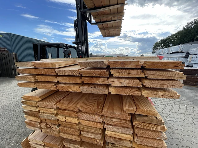 Ca. 46x douglas zweeds rabat, 26x190mm, lengte 500cm - afbeelding 3 van  3
