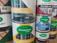 Ca. 46x hoogglans, parketlak, zijdeglans, ecoleum, etc., koopmans - afbeelding 7 van  8