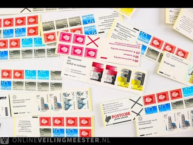 Ca. 46x postfrisse postzegelboekjes nederland - afbeelding 3 van  15