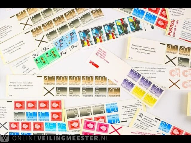 Ca. 46x postfrisse postzegelboekjes nederland - afbeelding 12 van  15
