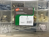 Ca. 48x assortiment box huishoudelijke bevestigingsartikelen - afbeelding 2 van  3