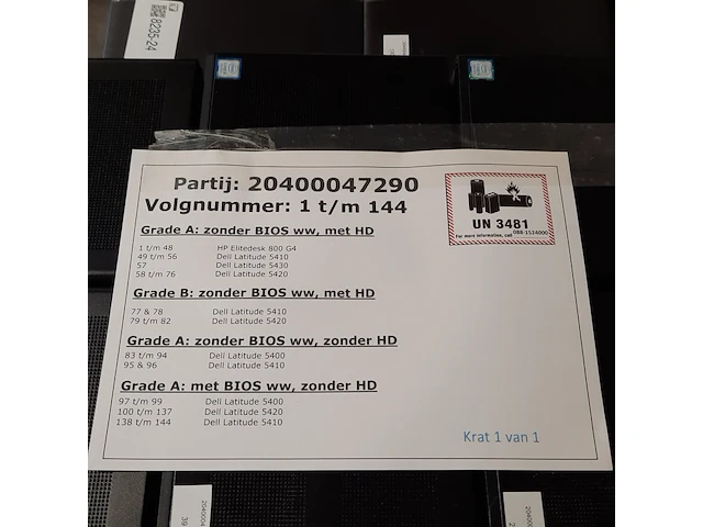 Ca. 48x desktop, hp, elitedesk 800 - afbeelding 10 van  10