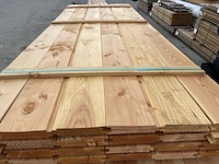 Ca. 48x douglas wisselsponning/halfhoutsrabat, 18x190mm, lengte 300cm - afbeelding 1 van  3