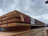 Ca. 48x douglas wisselsponning/halfhoutsrabat, 18x190mm, lengte 300cm - afbeelding 2 van  3