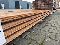 Ca. 48x douglas wisselsponning/halfhoutsrabat, 18x190mm, lengte 300cm - afbeelding 2 van  3