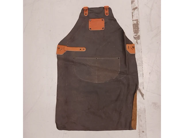 Ca. 48x leren kook schort - afbeelding 1 van  4