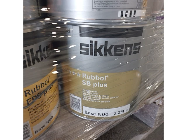 Ca. 48x sikkens diverse soorten inhoud 2,5l en 1l - afbeelding 5 van  7