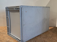 Ca. 48x stapelbaar opbergkrat, grijs - afbeelding 5 van  5