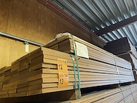 Ca. 49x guyana teak vlonderplanken, 27x145mm, lengte 275cm - afbeelding 4 van  4