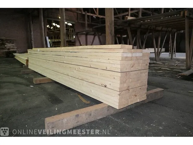 Ca. 49x vuren balk - afbeelding 2 van  9