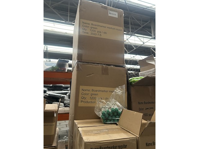 Ca. 5000x boardmarker regular round tip groen sam creative - afbeelding 6 van  6