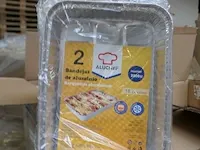 Ca. 500x aluminium bakje aluchef, 2200cc - afbeelding 2 van  6