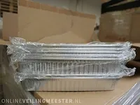 Ca. 500x aluminium bakje aluchef, 2200cc - afbeelding 3 van  6