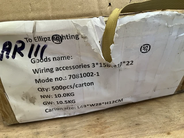 Ca. 500x toebehoren verlichting ellipz lighting - afbeelding 4 van  4