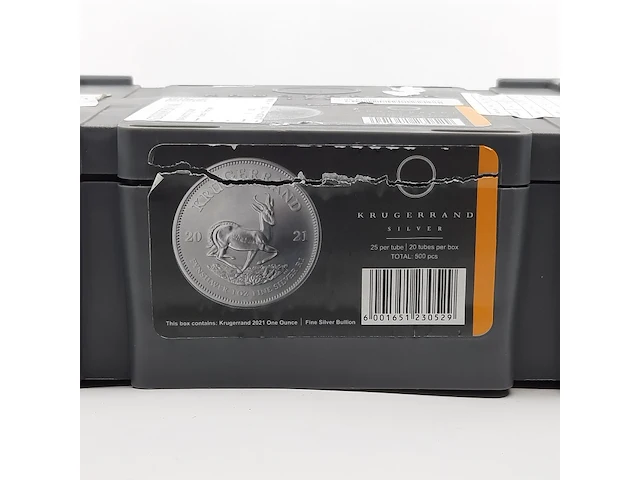 Ca. 500x zilveren munt south africa, krugerrand 2021 - afbeelding 7 van  8
