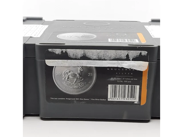 Ca. 500x zilveren munt, south africa, krugerrand 2021 - afbeelding 9 van  10