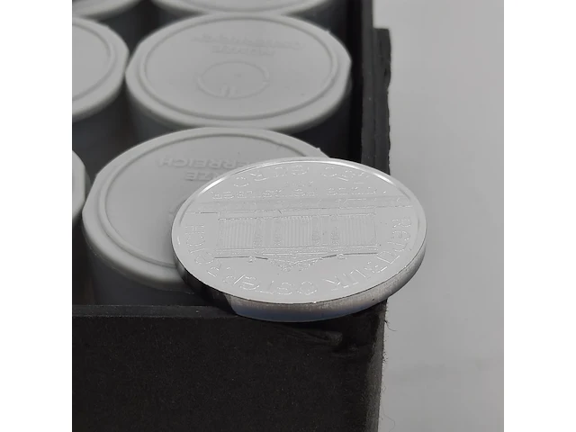 Ca. 500x zilveren munt wiener philarmoniker, republic osterreich, 2015 - afbeelding 6 van  10