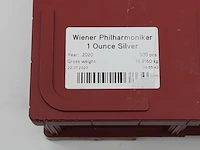 Ca. 500x zilveren munt wiener philharmoniker, 2020 - afbeelding 6 van  8
