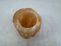 Ca. 504x waxinelichthouder himalaya zout, spiru, suh-tln-01 - afbeelding 4 van  5