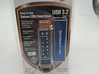 Ca. 50x beveiligde usb-stick, istorage, datashur pro, 4gb - afbeelding 1 van  3