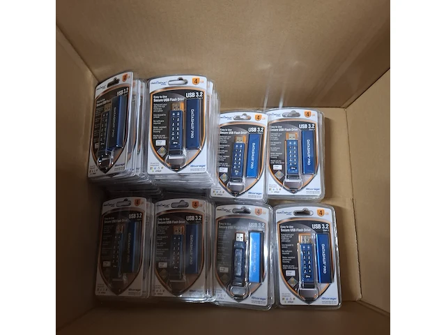 Ca. 50x beveiligde usb-stick, istorage, datashur pro, 4gb - afbeelding 3 van  3