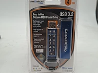 Ca. 50x beveiligde usb-stick, istorage, datashur pro, 4gb - afbeelding 1 van  3