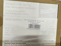 Ca. 50x burger press met 50 vellen antikleefpapier levivo - afbeelding 2 van  2