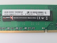 Ca. 50x dimm ddr3 4 gb 1600 mhz turbox - afbeelding 3 van  4