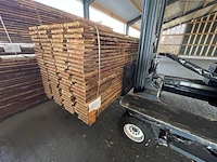 Ca. 50x douglas schaaldelen, 22x225mm, lengte 300cm - afbeelding 2 van  3
