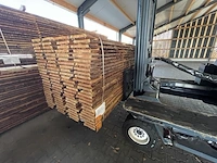 Ca. 50x douglas schaaldelen, 22x225mm, lengte 300cm - afbeelding 2 van  3