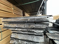 Ca. 50x douglas veer en groef zwart gecoat, 18x190mm, lengte 400cm - afbeelding 3 van  3