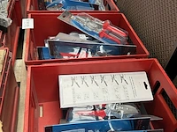 Ca. 50x handgereedschap met transportkratten - afbeelding 1 van  6