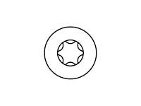 Ca. 50x heco-topix-plus a2 8,0 x 280, plaatkop, t-drive, tg - afbeelding 2 van  4
