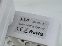 Ca. 50x led railspot, led flatlight, 1001494, wit - afbeelding 3 van  5