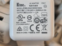 Ca. 50x partij voeding adapter usb 5v 1a ktec, wit - afbeelding 2 van  4